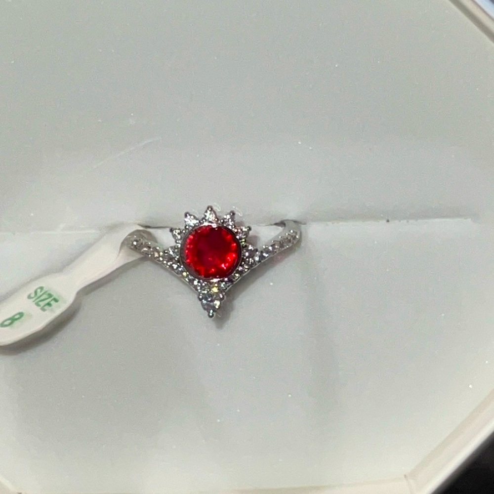 NWT Natural Fusion Burmese Ruby Ring (8)